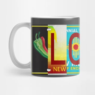 New Mexico Local, License Plates Mug